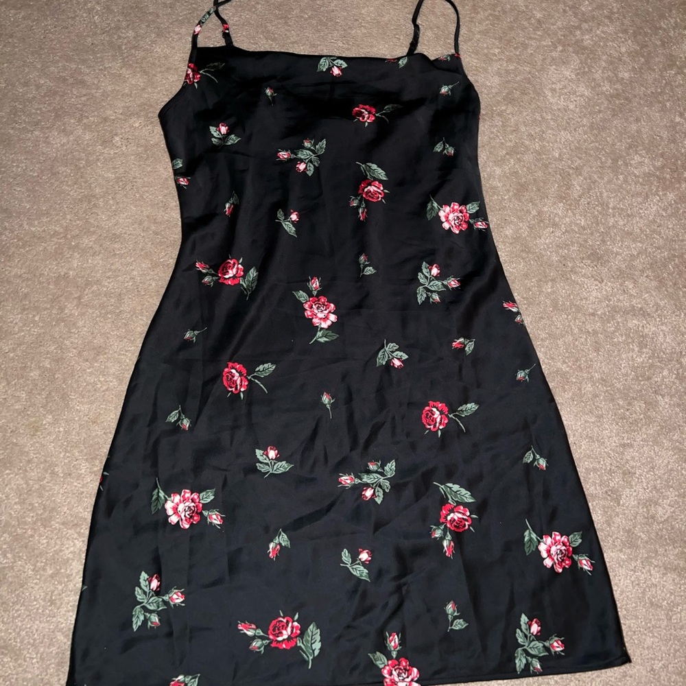 BP. Black & Red Mini Dress Size Medium.